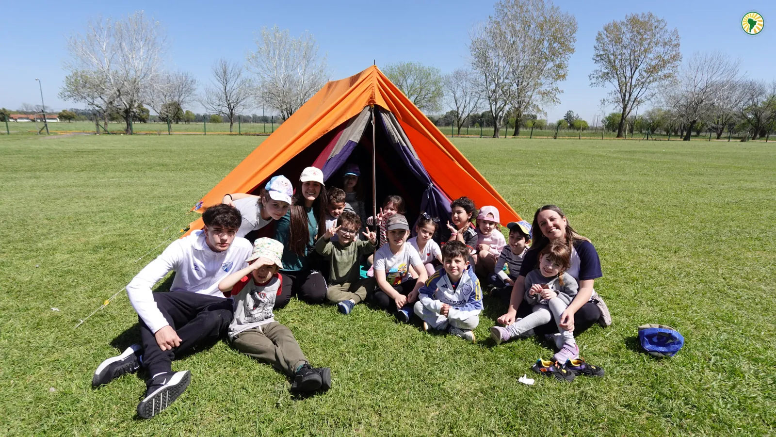 Día de campamento con las salas de 5